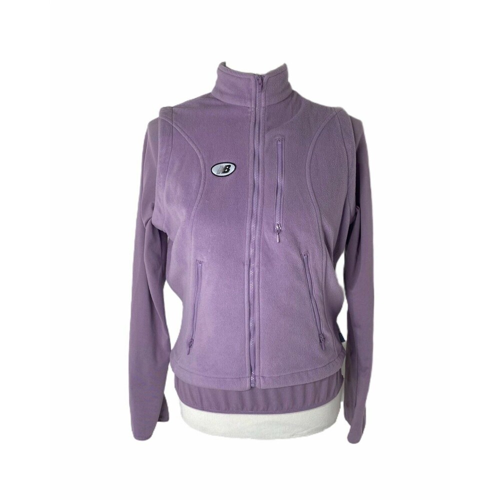 New Balance Woman’s Vest Shirt Set Lavender Color 2-Piece Outerwear Size Small
